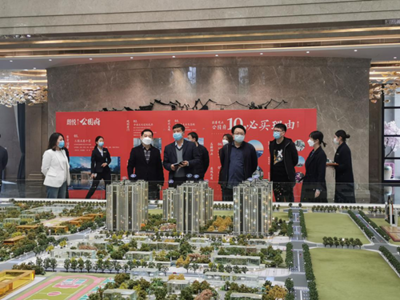 季朝副調研員督導調研高新區房地產企業復工復產和&ldquo;三送一強&rdquo;活動開展情況